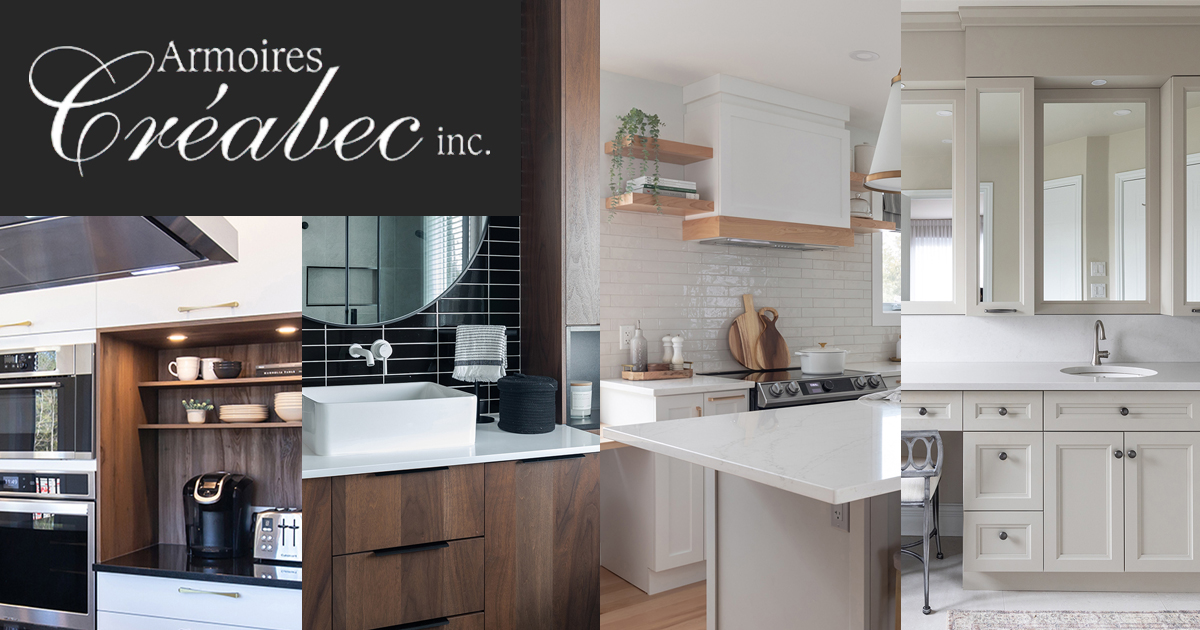 Logo Les Armoires Créabec Inc.