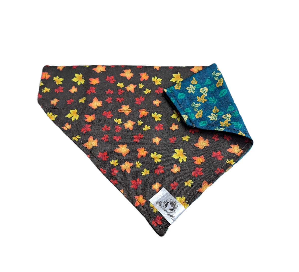 Foulard 2 en 1 pour chien moyen - Automne A001