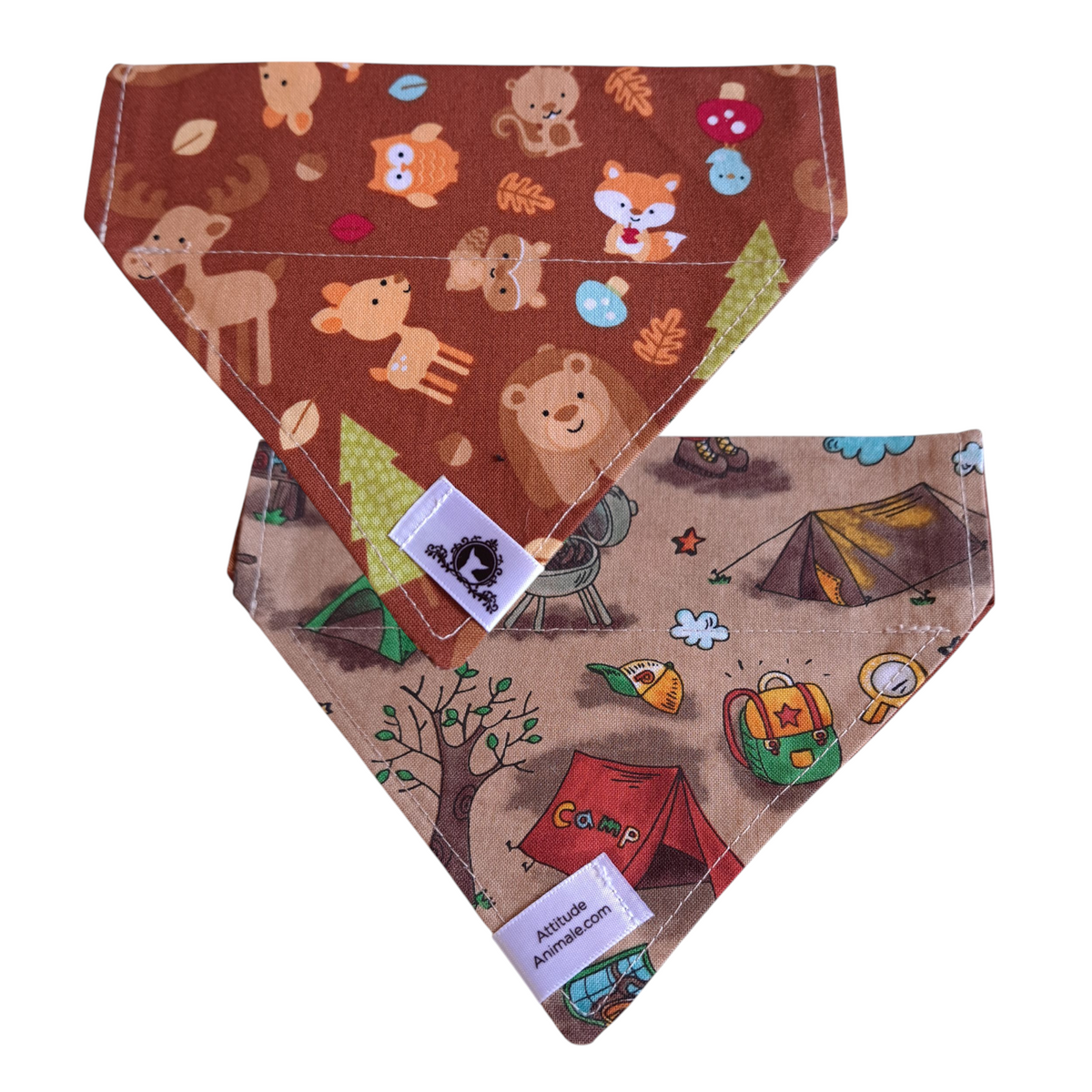 Foulard réversible 2 en 1 pour chat et petit chien - PR038