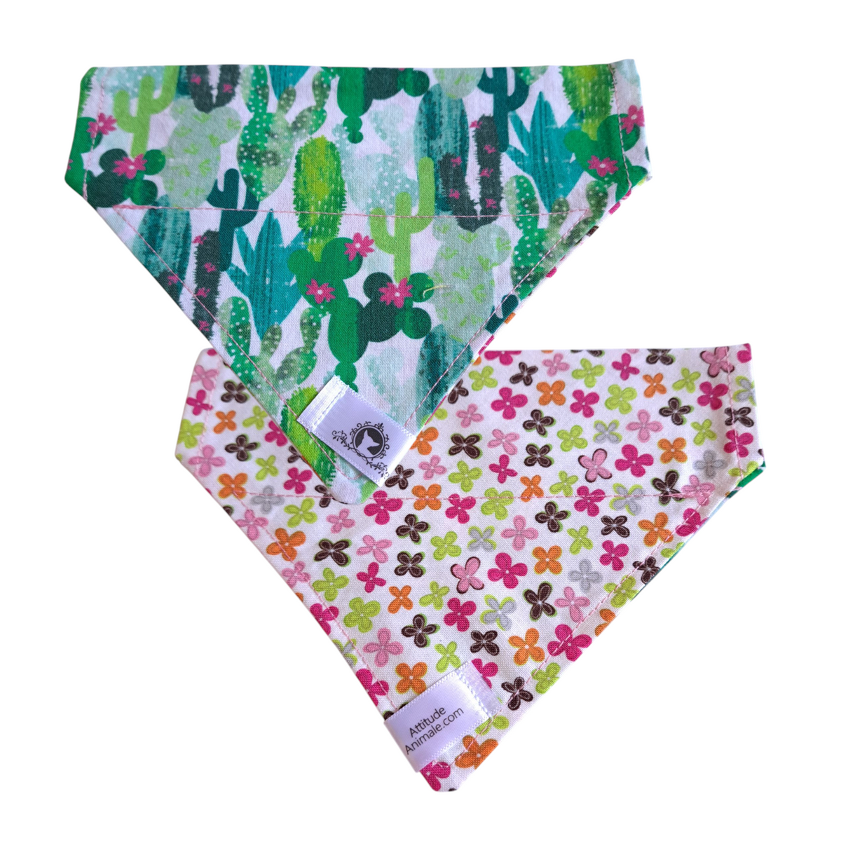 Foulard réversible 2 en 1 pour chat et petit chien - PR044