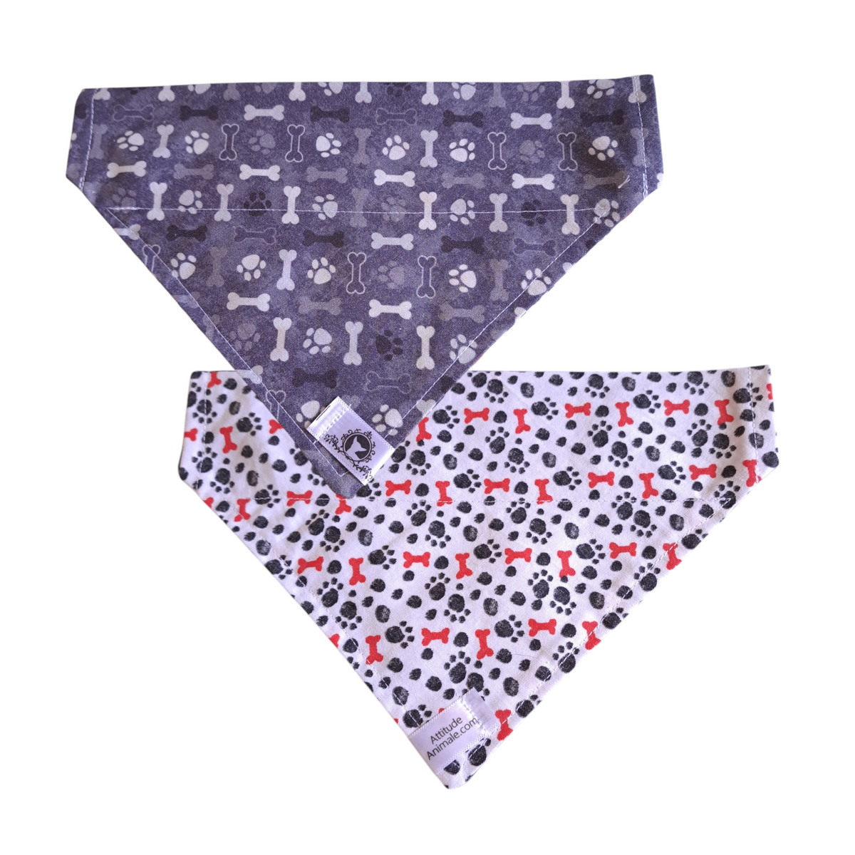 Foulard réversible 2 en 1 pour chien moyen - MR018
