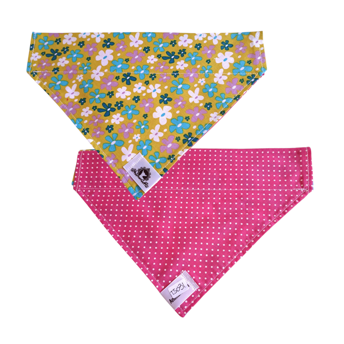 Foulard réversible 2 en 1 pour grand chien - GR006