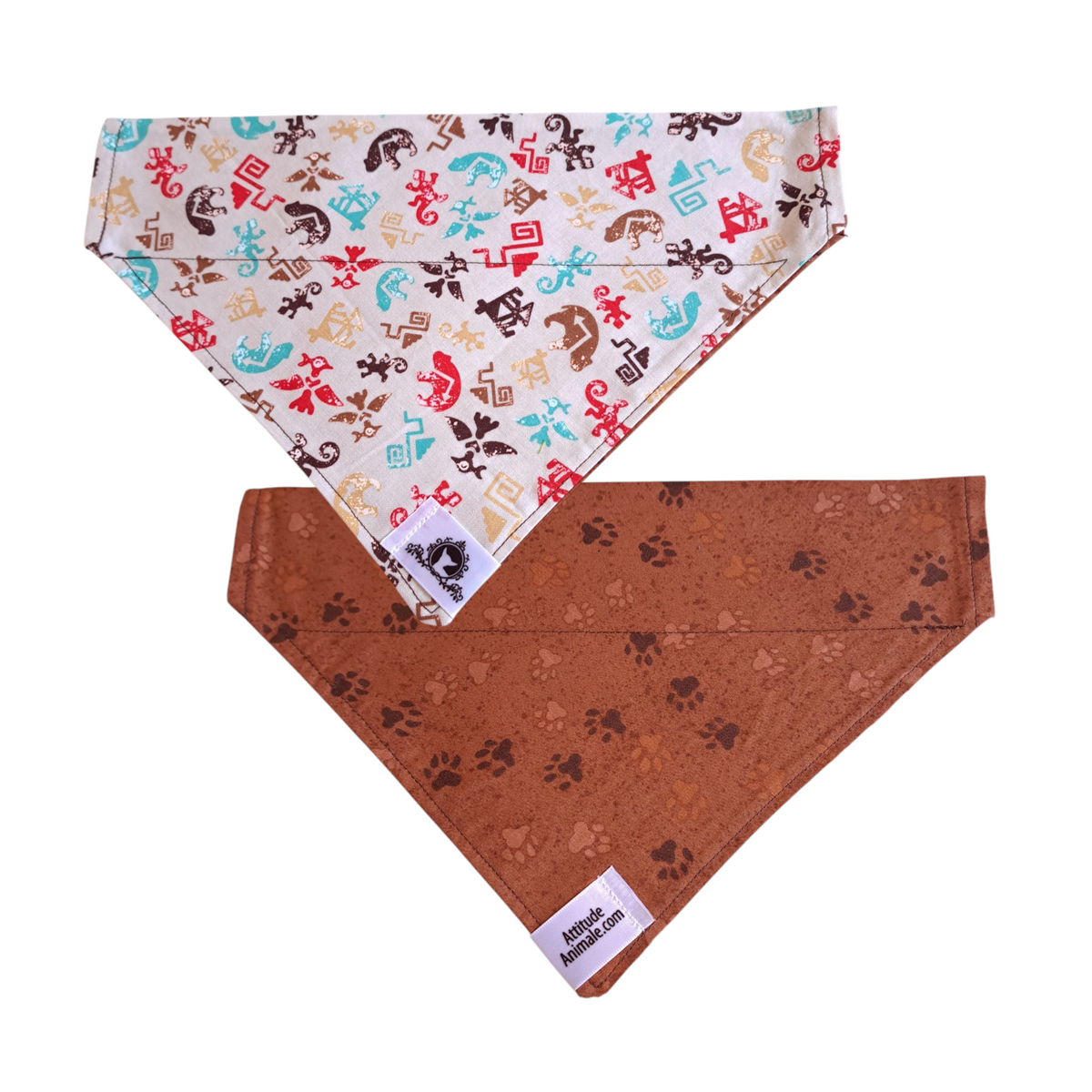 Foulard réversible 2 en 1 pour grand chien - GR013