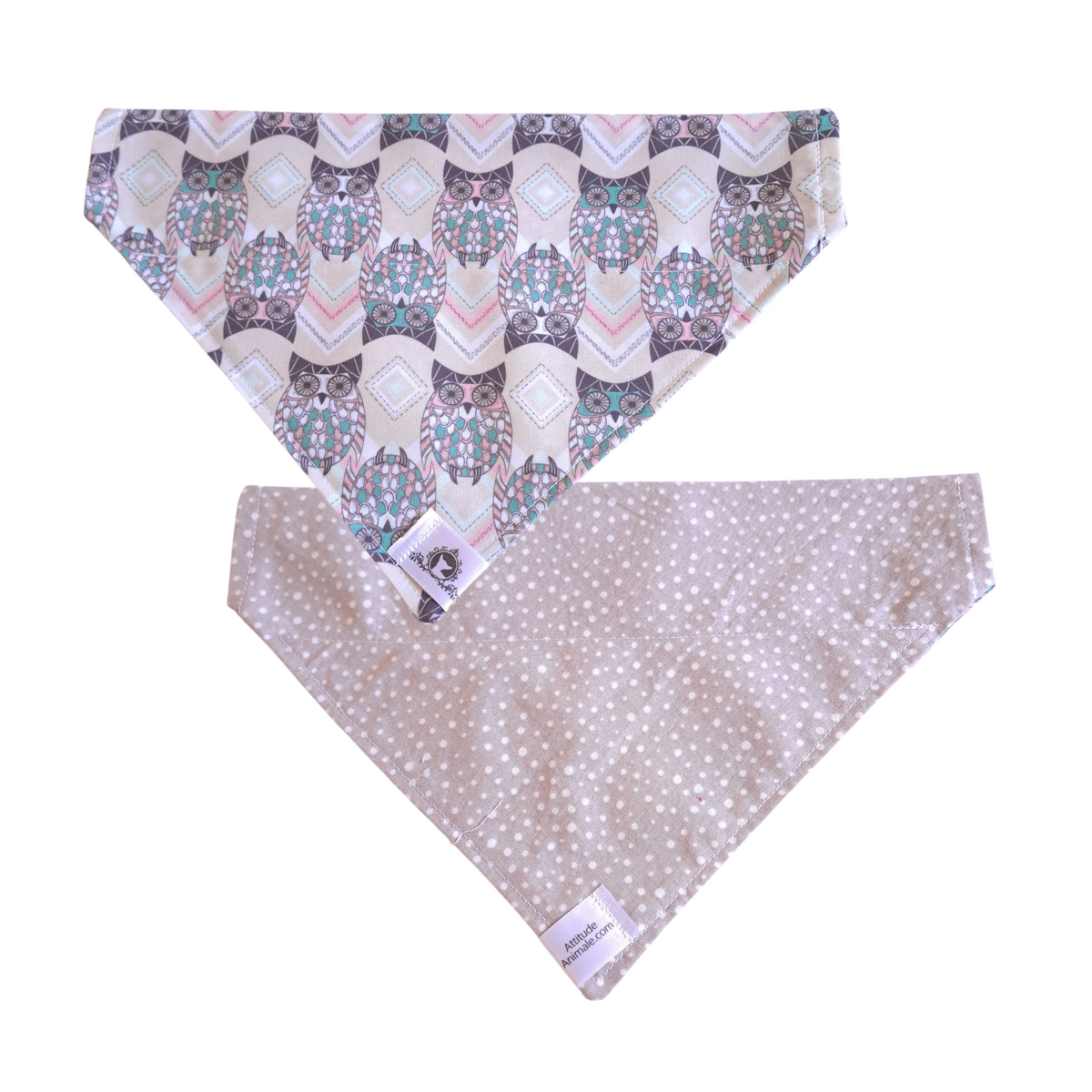 Foulard réversible 2 en 1 pour grand chien - GR035