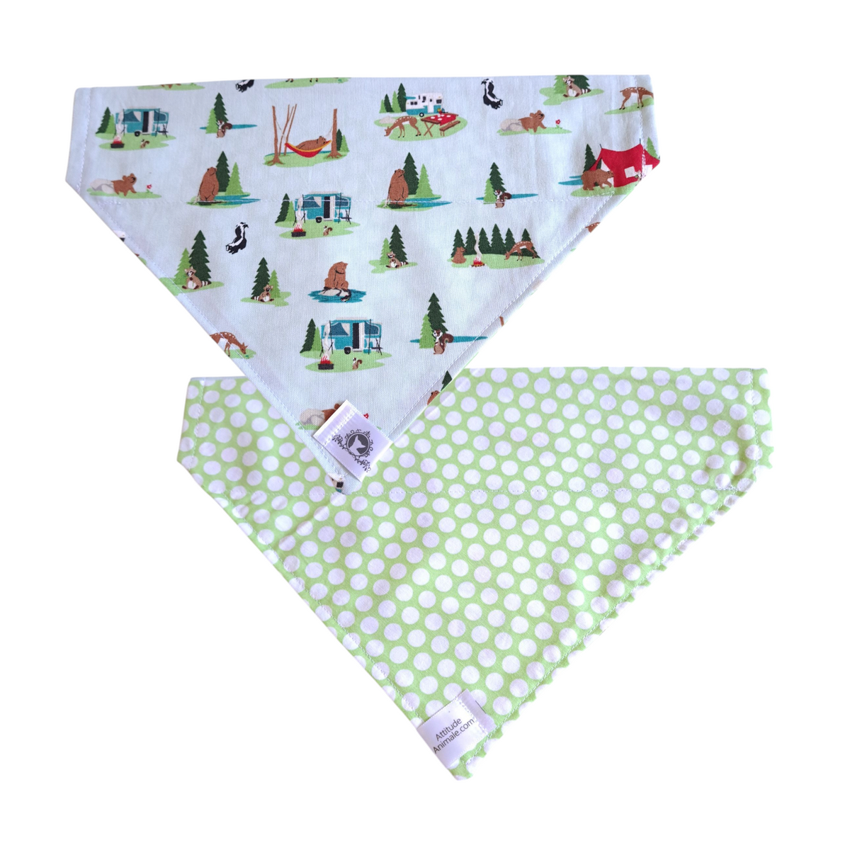 Foulard réversible 2 en 1 pour grand chien - GR037