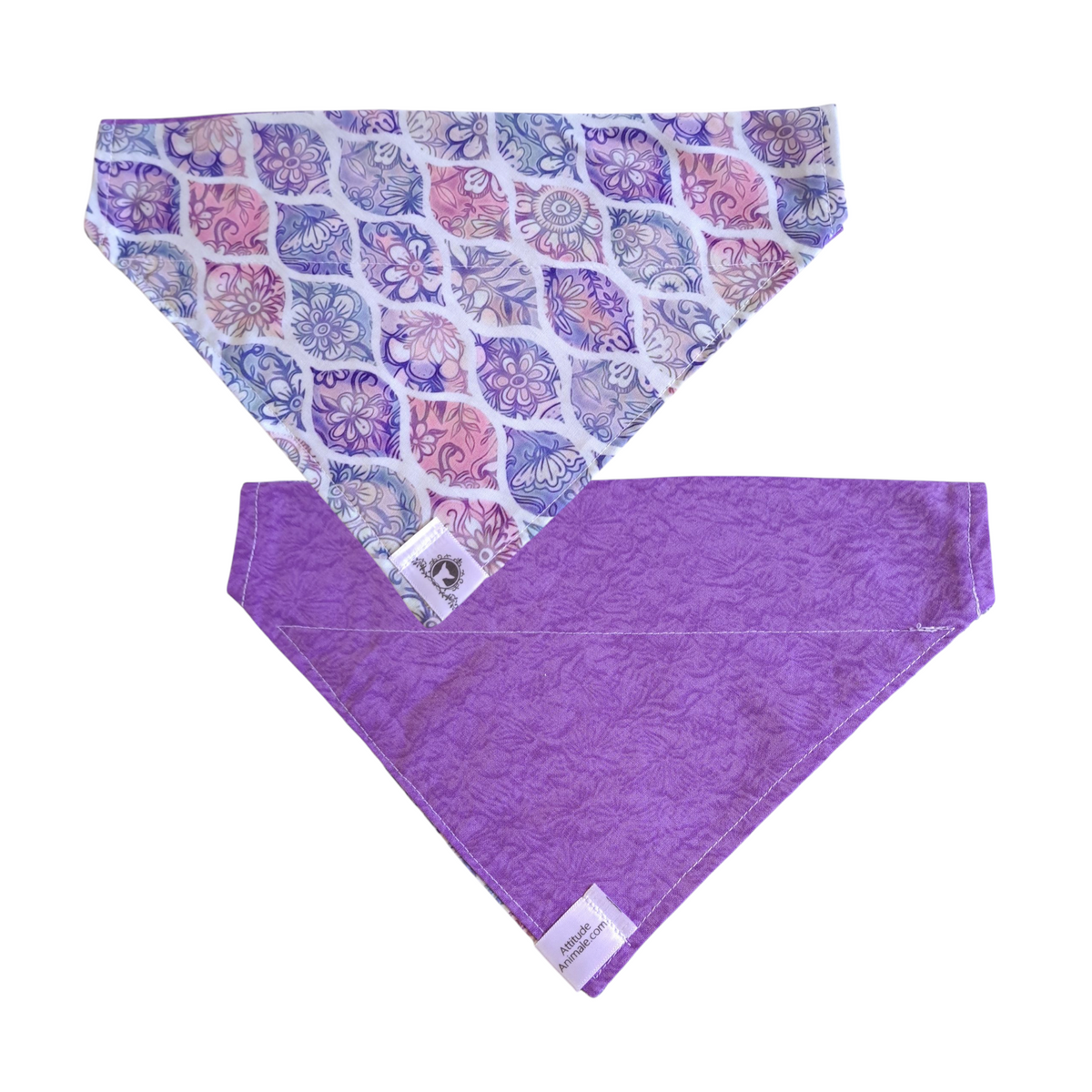 Foulard réversible 2 en 1 pour grand chien - GR048