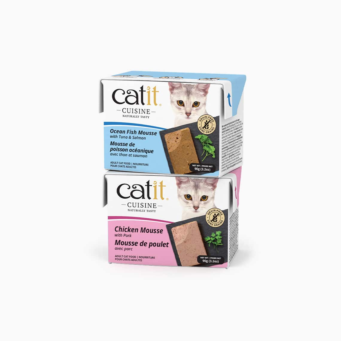 Mousse Catit CuisineDeux formulations pour plaire à n’importe quel chat